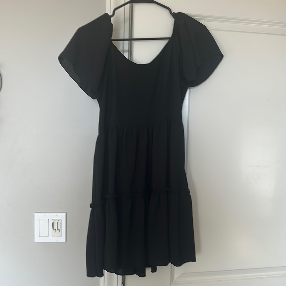 Black shein dress